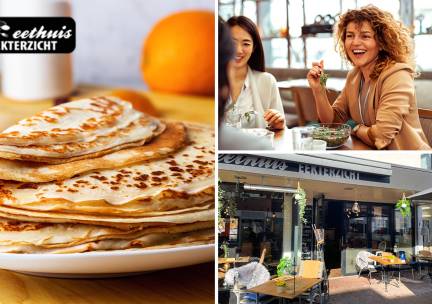 3-gangen pannenkoekendiner of -lunch bij Eethuis Eekterzicht