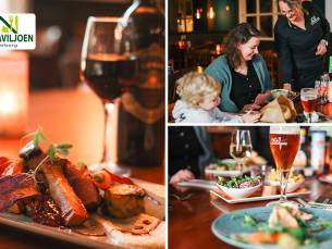 3-gangen keuzediner bij Bospaviljoen de Norgerberg