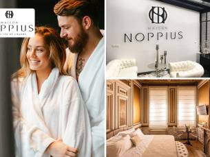 Overnachting voor 2 + bubbels in Luik