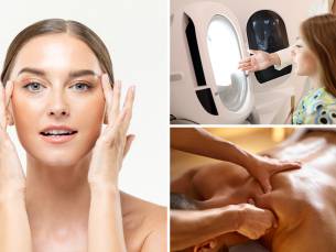 Ontspannende gezichtsbehandeling (55 min) of anti-agingbehandeling + bindweefselmassage (75 min)