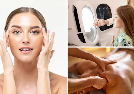 Ontspannende gezichtsbehandeling (55 min) of anti-agingbehandeling + bindweefselmassage (75 min)