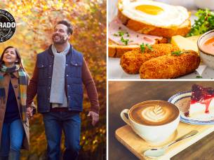 Wandelarrangement incl. warme drank + gebak + 12-uurtje bij Theeschenkerij Eldorado