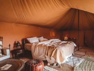 Glamping in de Agafay woestijn