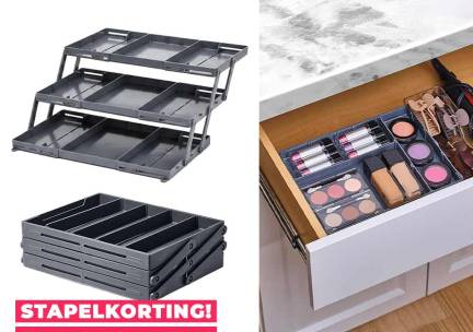 Slimme Lade Organizer - Met 3 Uitklapbare Niveaus! ...