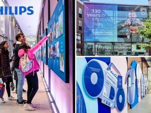 Entree voor het Philips Museum