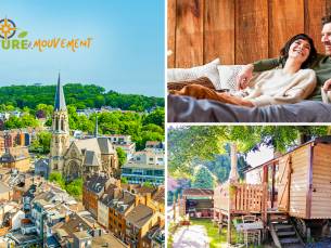 Overnachting voor 2 personen + ontbijt + late check-out in het hart van de Belgische Ardennen