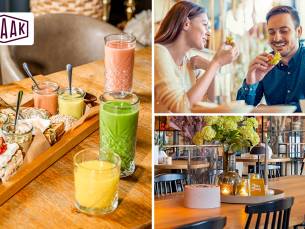 Ontbijtplank + pancake Nutella OF 2-gangenlunch met lunchplank bij Lunchroom Smaak