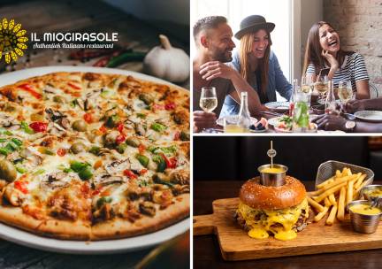 2-gangen keuzediner voor afhaal of dine-in bij Il Miogirasole