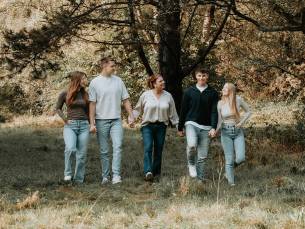 Professionele fotoshoot voor 2-6 personen (60 min) + digitale foto's