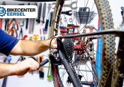 Onderhoudsbeurt voor stadsfiets, e-bike, mountainbike of racefiets + poetsbeurt