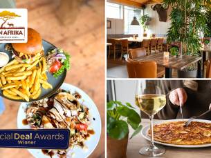 3-gangen keuzediner bij Restaurant Klein Afrika