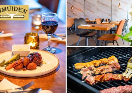 3-gangendiner à la carte (61 keuzes) bij IJmuiden Steakhouse