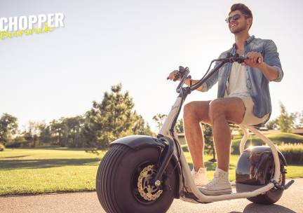 Huur e-chopper (3 uur)