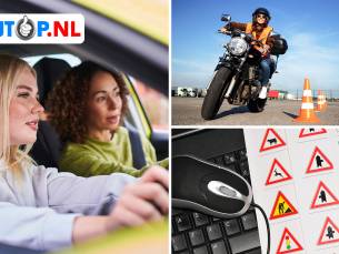 Motor- of autorijlespakket naar keuze