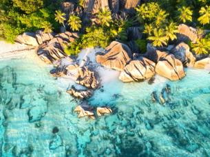 Stranden en eilanden van Mah&eacute;, Praslin en La Digue
