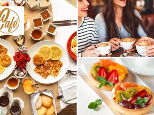 Marokkaans ontbijt of koffie + gebak naar keuze