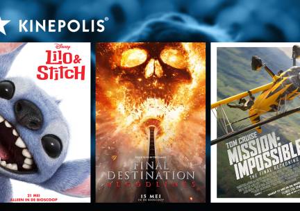 1-persoons + popcorn of familie bij Kinepolis