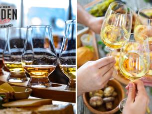 Whisky- of wijnproeverij