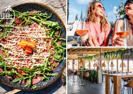 2-gangenlunch Ã  la carte bij Beachclub Sandy Hill