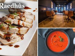 3-gangen keuzediner bij Â´t RaedhÃ»s