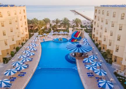 Luxe 5*-hotel in Hurghada o.b.v. all-inclusive incl. vlucht en transfer