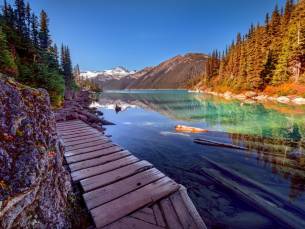 Van de Rocky Mountains tot aan de Pacific