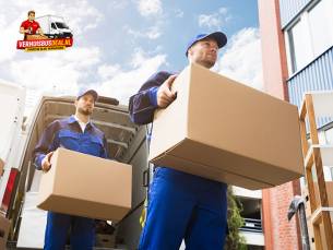Verhuisservice met 2 verhuizers + verhuisbus (2, 4, 6 of 8 uur)