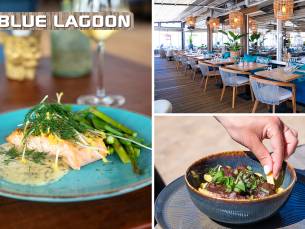 2-gangendiner Ã  la carte bij Strandpaviljoen Blue Lagoon