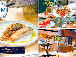 3-gangen keuzediner bij IJzeren Man Strandhuys