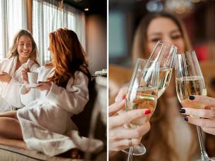 Overnachting voor 2 tot 6 personen + fles prosecco + late check-out