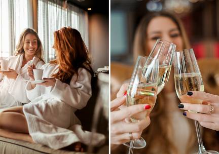 Overnachting voor 2 tot 6 personen + fles prosecco + late check-out