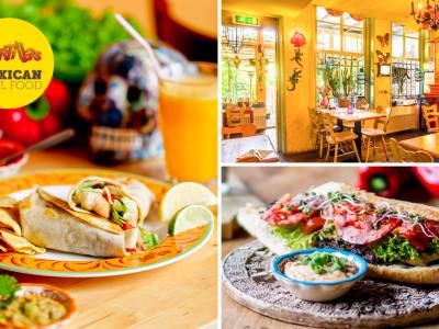 2-gangen keuzelunch of Latin high tea bij Tortillas