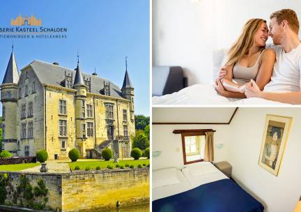 Overnachting(en) voor 2, 3 of 4 personen + ontbijt + drankje + late check-out bij Valkenburg