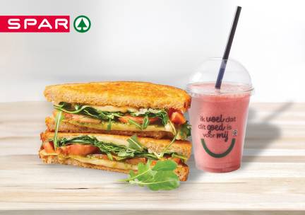 Tosti + smoothie naar keuze bij Spar City Enschede