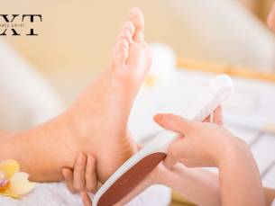 Pedicurebehandeling (45 min) + evt. gellak