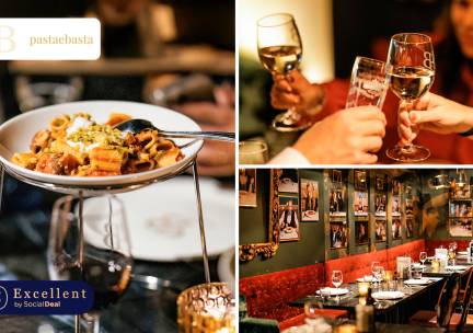 Italiaans 4-gangendiner bij Pasta e Basta