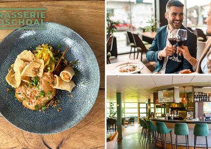 3-gangen shared dining-diner bij Brasserie Boschdal