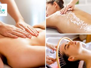 Relaxmassage, magnesiumbehandeling of Japanese head spa (60 min) in Amsterdam