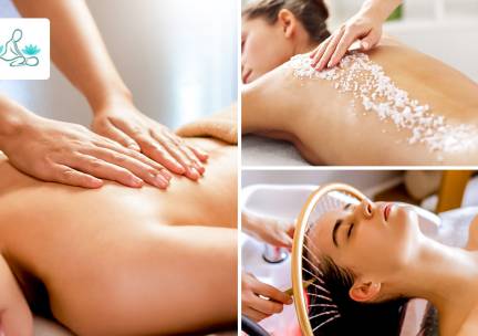Relaxmassage, magnesiumbehandeling of Japanese head spa (60 min) in Amsterdam