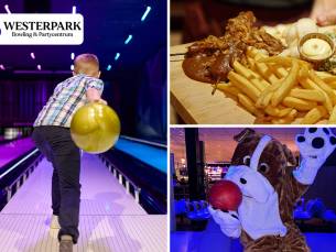 Bowlen (55 min. of 1,5 uur) + evt. All-You-Can-Eat steengrill bij Bowling Westerpark