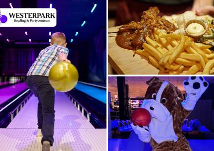 Bowlen (55 min. of 1,5 uur) + evt. All-You-Can-Eat steengrill bij Bowling Westerpark