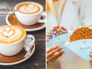 Luxe stroopwafel + drankje naar keuze