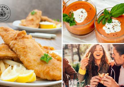 4-gangen keuzediner bij Restaurant de Lunch