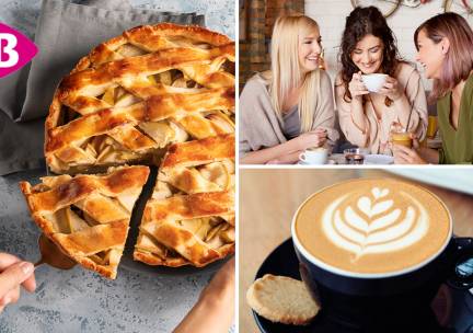 Warme drank + gebak of warme snack + frisdrank bij Bakker Bart