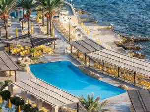 4*-hotel direct aan het strand op Malta