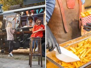 Waardebon voor frietkar op locatie (1,5 uur)
