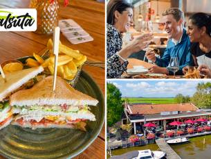 2-gangen keuzelunch bij Restaurant Salsuta