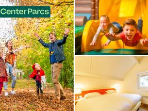 3, 4 of 7 overnachtingen voor 4 tot 8 personen in Center Parcs