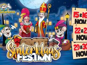 Entree Het Grote Sinterklaasfestijn bij Kinderpretpark Julianatoren