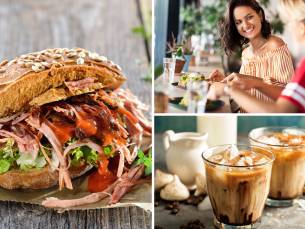 Broodje + ijs(koffie) of drankje naar keuze